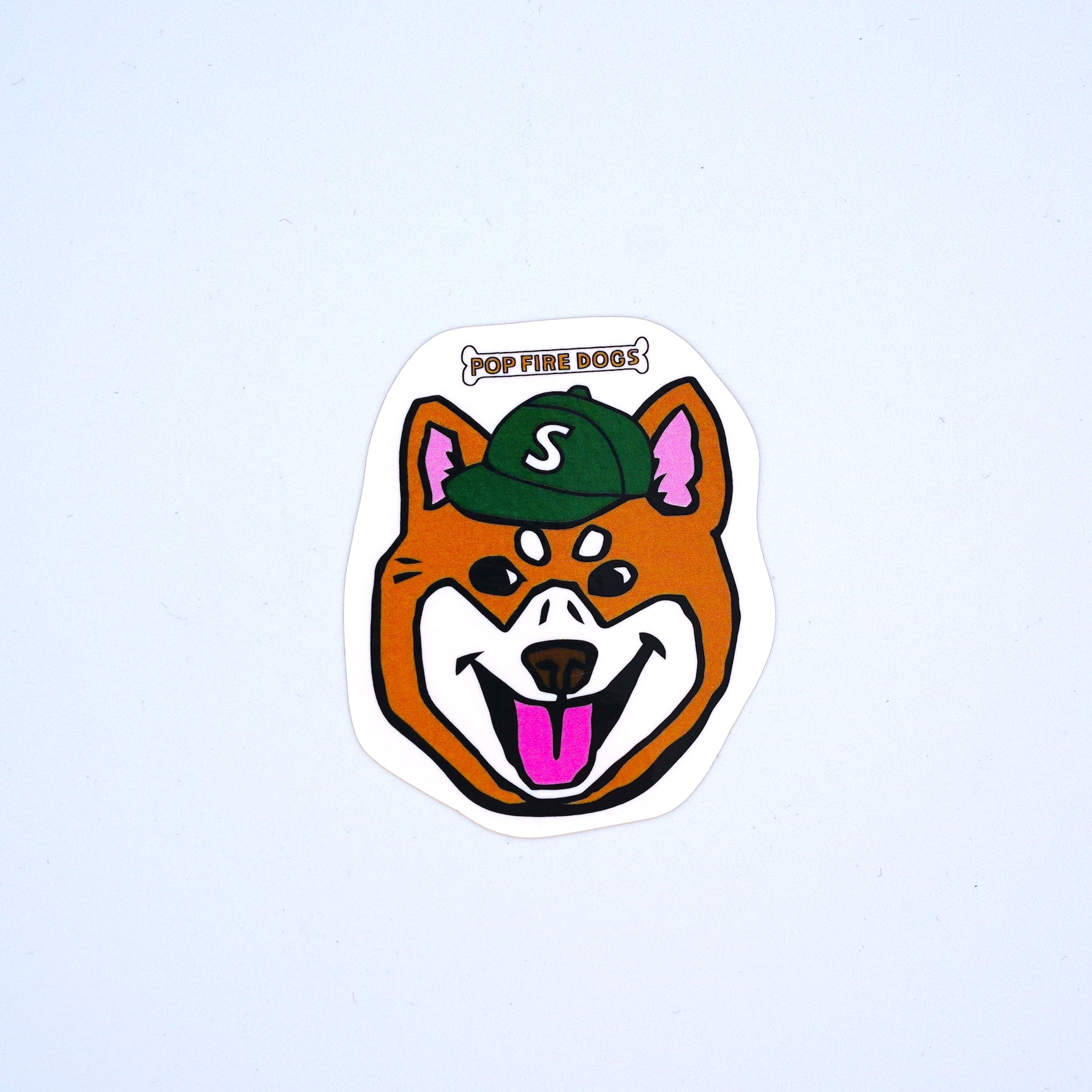 キリッとしたかっこよさ&にっこり笑顔がたまらない😊🐕 柴犬ステッカー♪