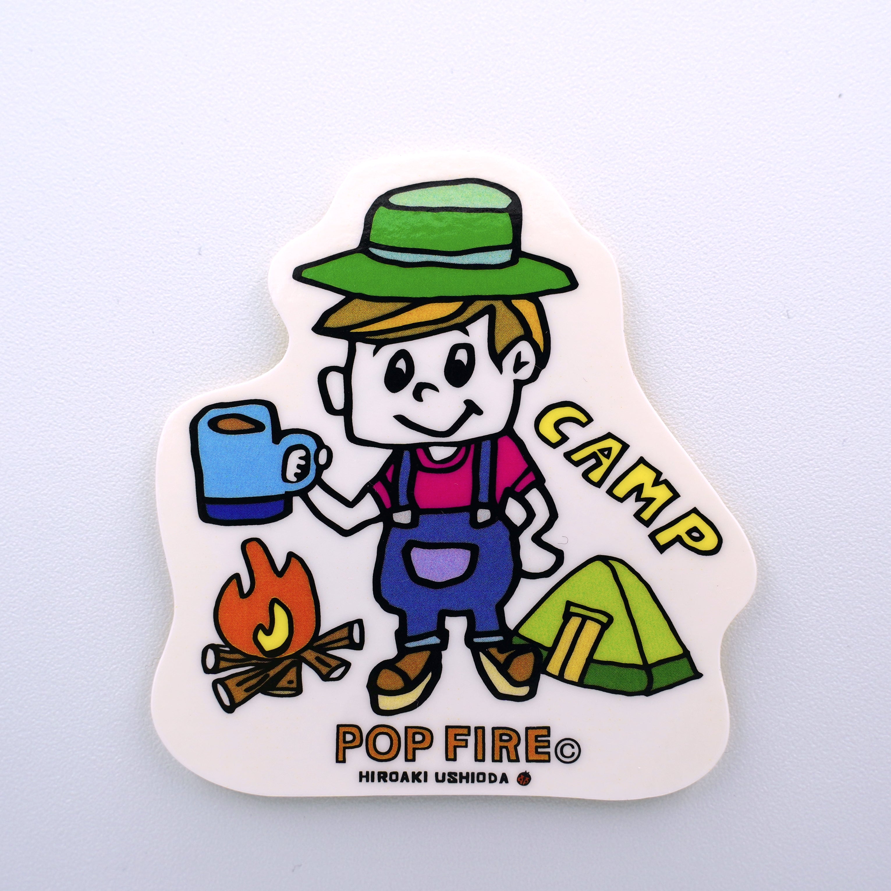 今週のPICK UP☆キャンプが楽しい秋が来た♪スマイルボーイステッカー！