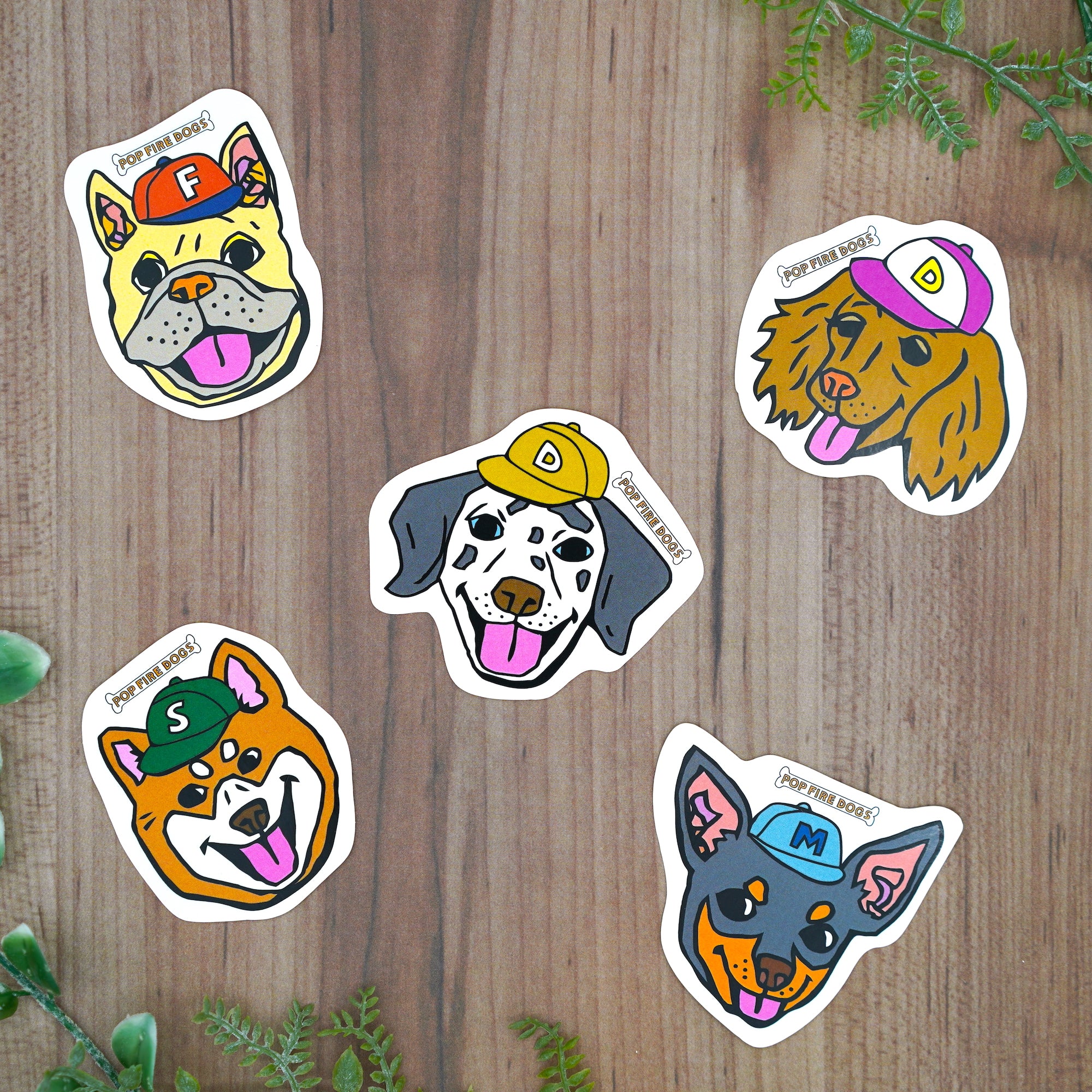 POPFIRE DOGS STICKER 03