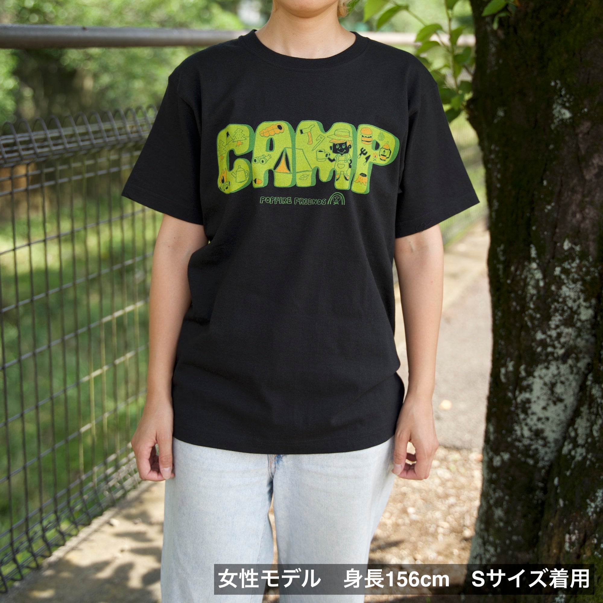 CAMP T-shirts Black