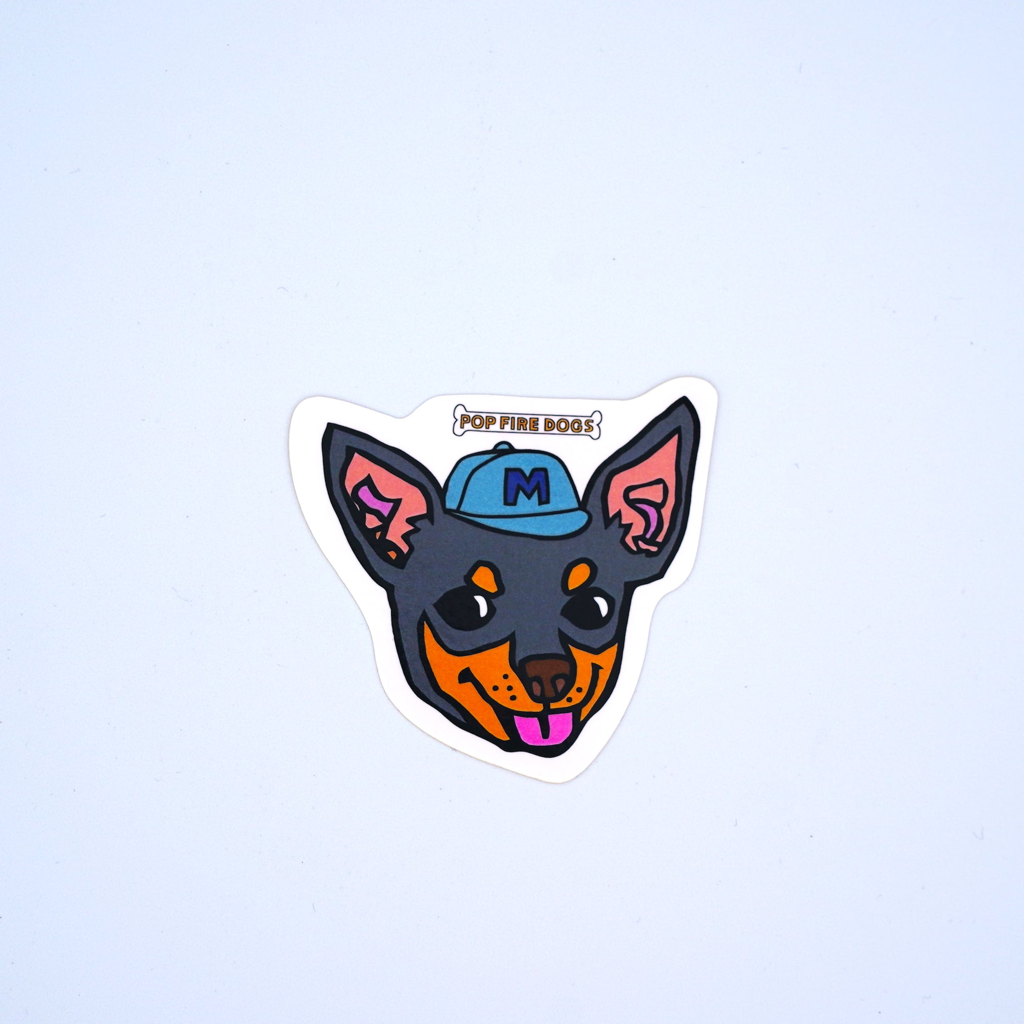 POPFIRE DOGS STICKER 03