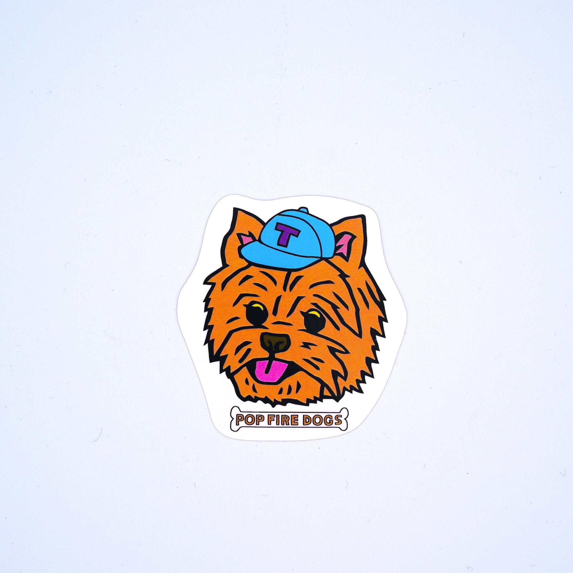 POPFIRE DOGS STICKER 04